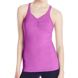 prAna Sabin Racerback Support Tank Top Vivid Viola - Medium